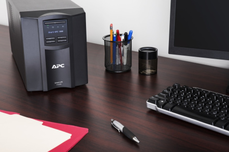 APC ИБП Smart-UPS 1000VA/700W, LCD, USB, SmartConnect, 8xC13 - фото 2