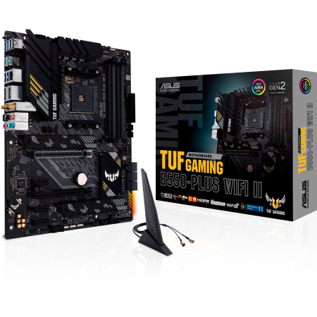 ASUS Материнcька плата TUF GAMING B550-PLUS WIFI II sAM4 B550 4xDDR4 M.2 HDMI DP Wi-Fi BT ATX - фото 19 ASUS Материнcька плата TUF GAMING B550-PLUS WIFI II sAM4 B550 4xDDR4 M.2 HDMI DP Wi-Fi BT ATX - фото 19