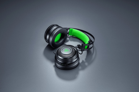 Razer Гарнітура Nari Ultimate for Xbox One, WL, чорно-зелений - фото 8