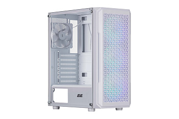 Корпус 2E GAMING Hexagon G338W без БЖ 2xUSB3.0, 1xUSBType-C, 3x120мм ARGB, 1x120мм, VGA 330мм, LCS ready, HUB, TG Side Panel, ATX, білий Корпус 2E GAMING Hexagon G338W без БЖ 2xUSB3.0, 1xUSBType-C, 3x120мм ARGB, 1x120мм, VGA 330мм, LCS ready, HUB, TG Side Panel, ATX, білий