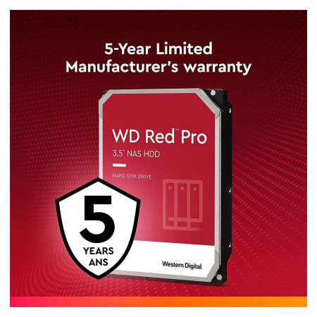 Жорсткий диск WD 16TB 3.5" 7200 512MB SATA Red Pro NAS - фото 3
