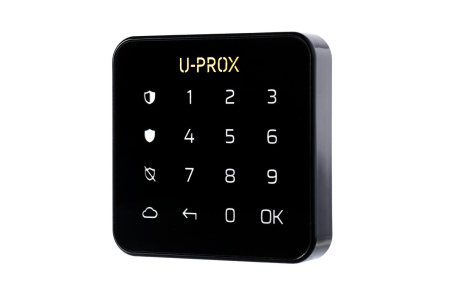 Бездротова сенсорна клавіатура U-Prox Keypad G1 Black, 1 група, бездротовий, чорний - фото 26