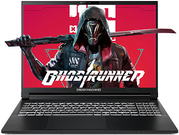 Ноутбук Dream Machines RT5060-15 15.6FHD+ IPS, AMD AI 9 HX 370, 32GB, F2TB, NVD5060-8, DOS, чорний Ноутбук Dream Machines RT5060-15 15.6FHD+ IPS, AMD AI 9 HX 370, 32GB, F2TB, NVD5060-8, DOS, чорний