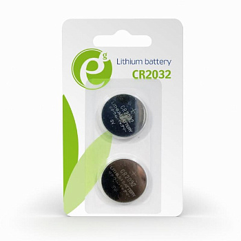 Батарейка EnerGenie Lithium CR2032 BL 2 шт Батарейка EnerGenie Lithium CR2032 BL 2 шт