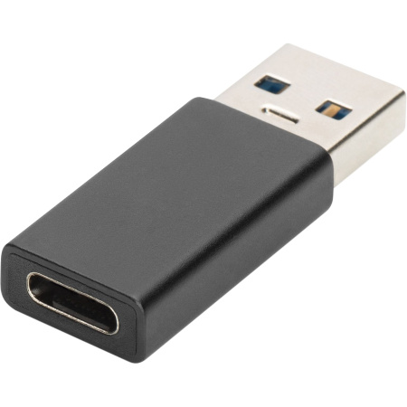 Digitus Адаптер USB-A > USB-C (M/F), 3A, 5GB, ver. 3.0 - фото 5 Digitus Адаптер USB-A > USB-C (M/F), 3A, 5GB, ver. 3.0 - фото 5