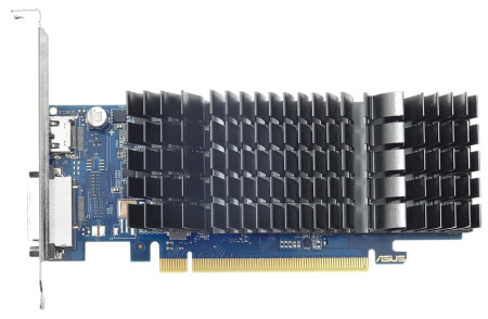 Відеокарта ASUS GeForce GT 1030 2GB GDDR5 low profile silent GT1030-SL-2G-BRK - фото 1