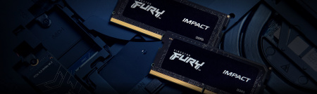 Пам'ять ноутбука Kingston DDR5 64GB KIT (32GBx2) 4800 FURY Impact - фото 3