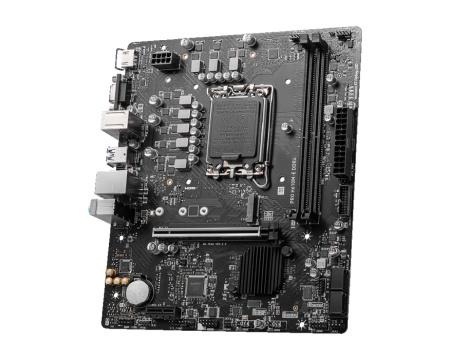 MSI Материнcька плата PRO H610M-E DDR4 s1700 H610 2xDDR4 M.2 HDMI DSub mATX - фото 3