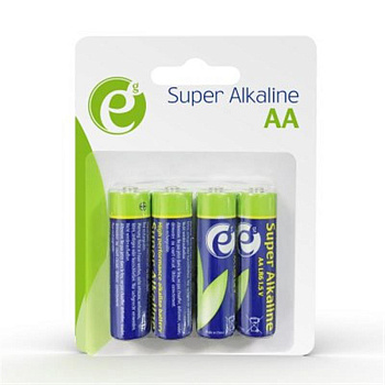 Батарейка EnerGenie Super Alkaline AA/LR06 BL 4 шт Батарейка EnerGenie Super Alkaline AA/LR06 BL 4 шт