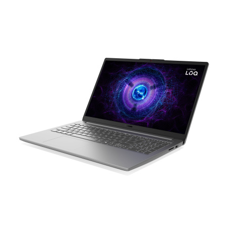 Ноутбук Lenovo LOQ-15IAX9E 15.6" FHD IPS AG, Intel i5-12450HX, 16GB, F512GB, NVD4050-6, DOS, сірий - фото 2 Ноутбук Lenovo LOQ-15IAX9E 15.6" FHD IPS AG, Intel i5-12450HX, 16GB, F512GB, NVD4050-6, DOS, сірий - фото 2