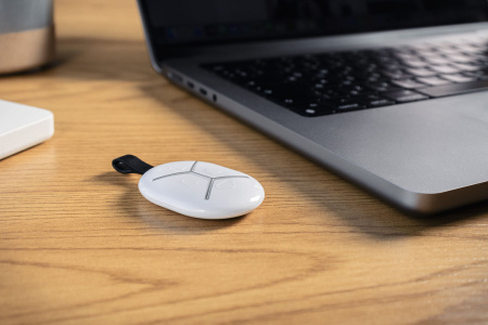 Брелок U-Prox Keyfob B4 White, 4 кнопки, бездротовий, білий - фото 5