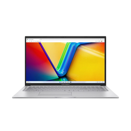 Ноутбук ASUS Vivobook 17 X1704VA-AU756 17.3" FHD IPS, Intel i3-1315U, 16GB, F512GB, UMA, NoOS, Сріблястий - фото 1