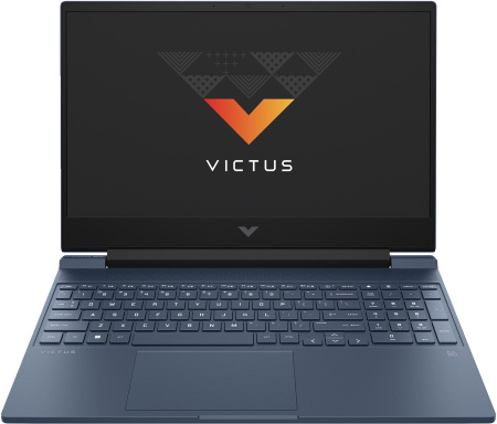 Ноутбук HP Victus 15-fb3104ua 15.6" FHD IPS AG, AMD R7-8845HS, 16GB, F512GB, NVD4050-6, DOS, синій - фото 1