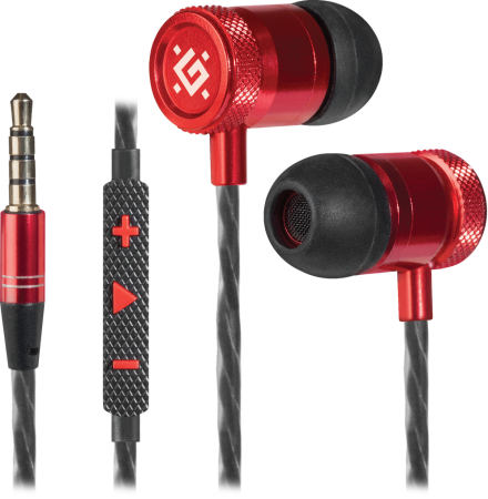 Гарнітура Defender Pollaxe Black + Red (64453) - фото 1