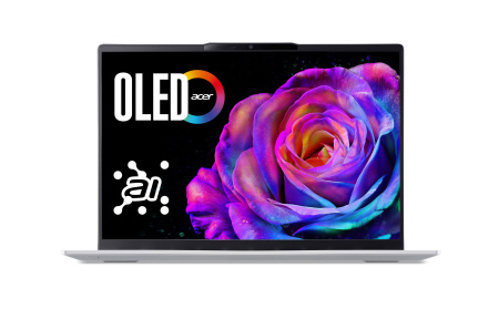Acer Ноутбук Swift Go 14 SFG14-74 14" WUXGA OLED, Intel U5-225H, 16GB, F512GB, UMA, Win11, сріблястий - фото 3