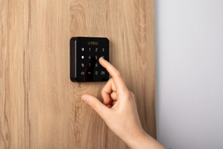 Бездротова сенсорна клавіатура U-Prox Keypad G1 Black, 1 група, бездротовий, чорний - фото 14