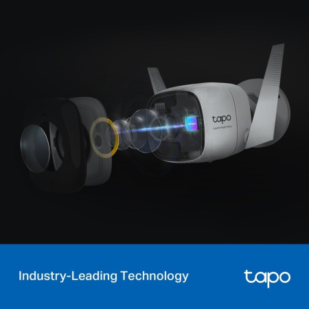 IP-Камера TP-LINK Tapo C325WB 4MP N300 microSD зовнішня ColorPro - фото 7