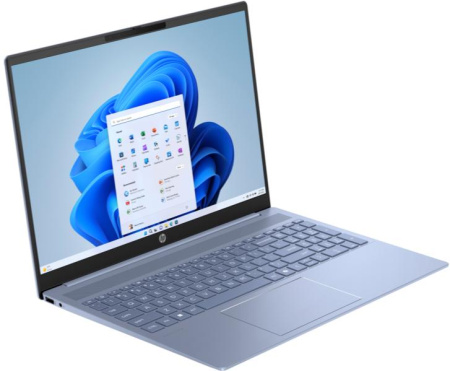 HP Ноутбук Pavilion 16-ag0026ua 16" WUXGA IPS AG, AMD R7-8840U, 16GB, F1024GB, UMA, DOS, синій - фото 2 HP Ноутбук Pavilion 16-ag0026ua 16" WUXGA IPS AG, AMD R7-8840U, 16GB, F1024GB, UMA, DOS, синій - фото 2