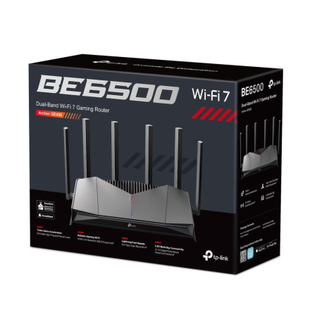 Маршрутизатор TP-LINK Archer GE400 BE6500, 3xGE LAN, 1x2.5GE LAN, 1x2.5GE WAN, 1xUSB3.0 MESH - фото 14