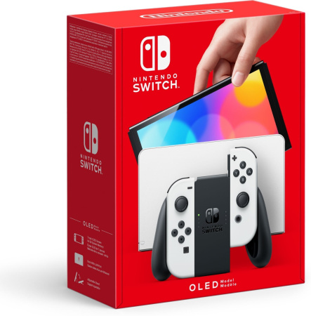 Ігрова консоль Nintendo Switch OLED (біла) - фото 9