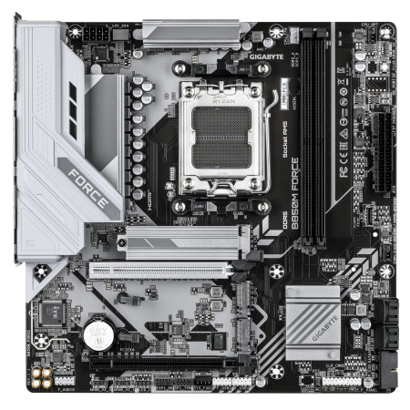 Материнська плата GIGABYTE B850M FORCE sAM5 B850 2xDDR5 M.2 HDMI DP mATX - фото 1