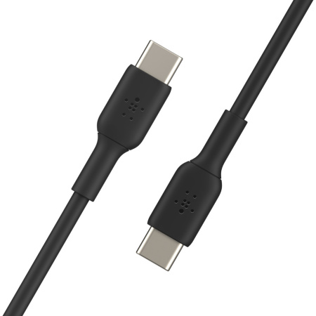 Кабель Belkin USB-C > USB-C заряджання/синхронізації 60Вт PD, 2м, PVC, чорний - фото 4