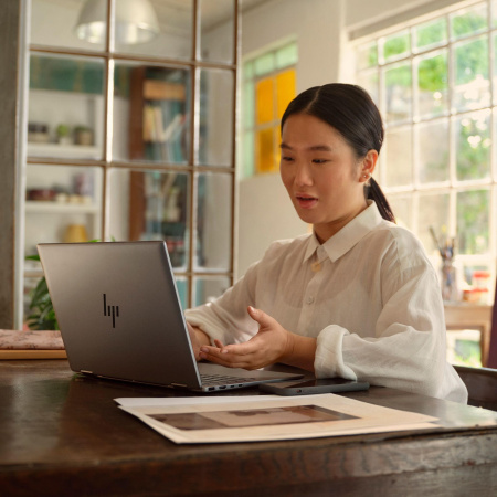 HP Ноутбук ENVY x360 14-fc0011ua 14" 2.8K OLED Touch, Intel U5-125U, 16GB, F1024GB, UMA, Win11, сірий - фото 2