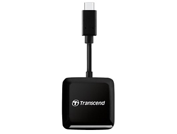 Кардрідер Transcend USB 3.2 Type-C > microSD/SD Чорний