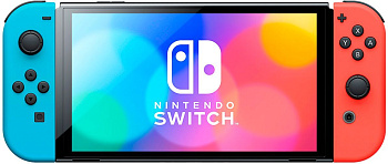 Ігрова консоль Nintendo Switch OLED (неоновий червоний/неоновий синій)