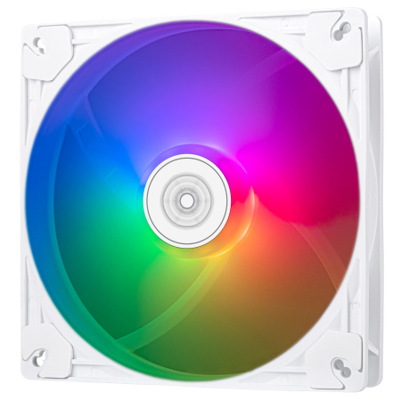 Корпусний вентилятор SilverStone Vista VS140W ARGB, 140мм, 1600rpm, 4pin PWM, 3pin +5VARGB, 30.8dBa, білий - фото 1 Корпусний вентилятор SilverStone Vista VS140W ARGB, 140мм, 1600rpm, 4pin PWM, 3pin +5VARGB, 30.8dBa, білий - фото 1