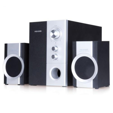 Акустична система MICROLAB M-590 2.1, 14W, mini-jack,чорний - фото 2