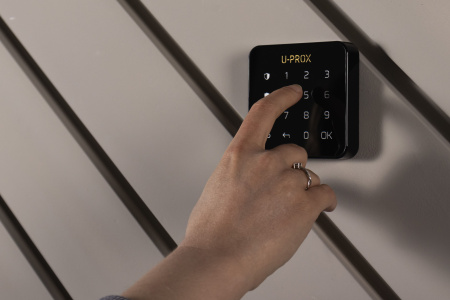 Бездротова сенсорна клавіатура U-Prox Keypad G1 Black, 1 група, бездротовий, чорний - фото 5