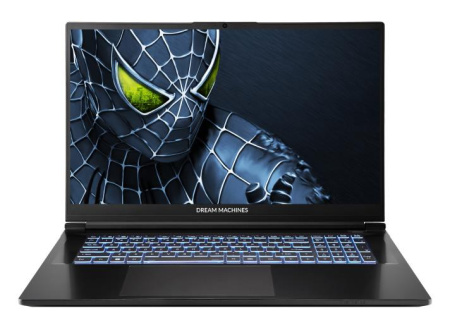 Ноутбук Dream Machines RG5050-17 17.3FHD IPS, Intel i9-14900HX, 32GB, F2TB, NVD5050-8, DOS, чорний - фото 1