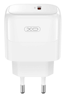 Мережевий зардний пристрій XO L136 - 20W PD Single port USB-C White