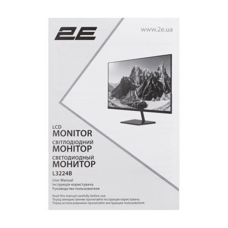 Монітор 2E 31.5" L3224B 2xHDMI, DP, VA, 3840x2160, MM - фото 17