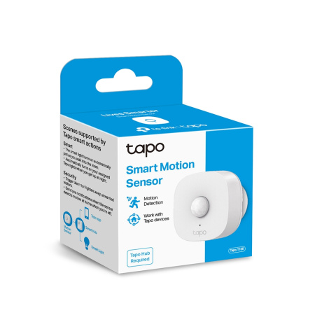 Розумний датчик руху TP-LINK Tapo T100 868Mhz / 922MHz 120* - фото 5 Розумний датчик руху TP-LINK Tapo T100 868Mhz / 922MHz 120* - фото 5