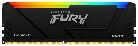 Пам'ять ПК Kingston DDR4 16GB 3200 FURY Beast RGB - фото 1