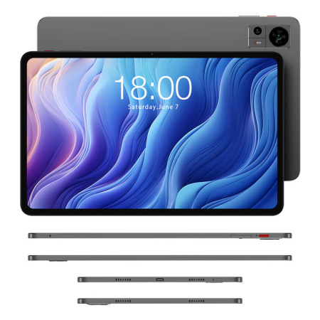 TECLAST Планшет T60 12" 8ГБ, 256ГБ, LTE, 8000мА•год, Android, сірий - фото 3