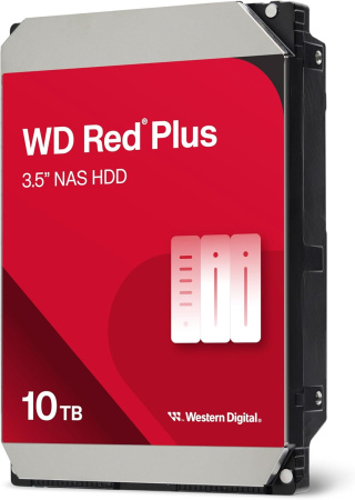 Жорсткий диск WD 10TB 3.5" 7200 512MB SATA Red Plus NAS - фото 2