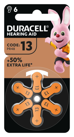 Батарейки для слухових апаратів Duracell розмір 13, 6 шт. - фото 5