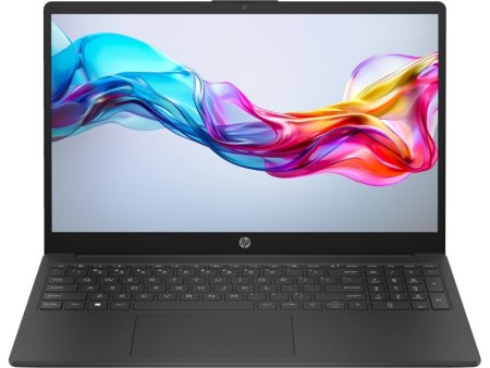 HP Ноутбук 15-fd1077ua 15.6" FHD IPS AG, Intel 7-150U, 16GB, F1024GB, UMA, DOS, чорний - фото 1