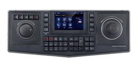 Samsung Hanwha Techwin Мережева консоль SPC-7000/CAN, Matrix control, SUNAPI, 5” TFT LCD, 3 Axis, DVR/NVR/SSM Playback control - фото 1
