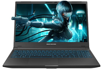 Ноутбук Dream Machines RG4050-15 15.6FHD IPS, Intel i7-13620H, 32GB, F1TB, NVD4050-6, DOS, чорний Ноутбук Dream Machines RG4050-15 15.6FHD IPS, Intel i7-13620H, 32GB, F1TB, NVD4050-6, DOS, чорний